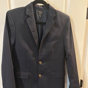 Crew Cute Navy Wool Blazer